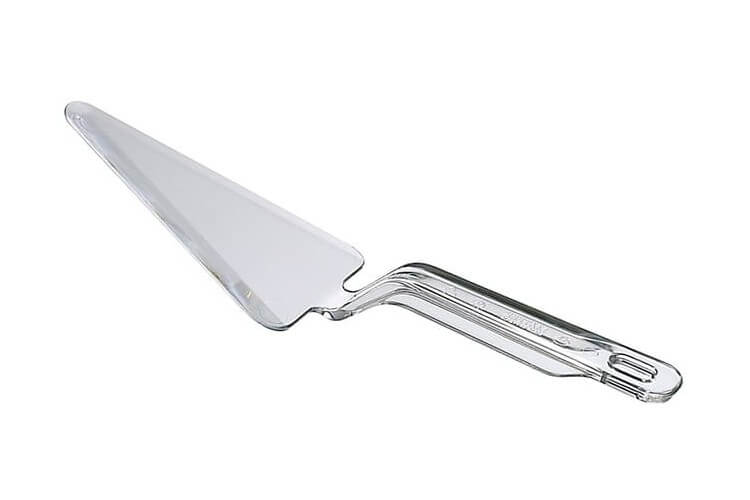 Pelle à tarte transparente en polycarbonate