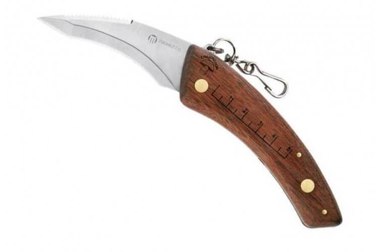 Couteau à champignon Maserin + brosse intégrée
