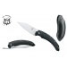 Couteau pliant FOX Bastinelli FX.518 noir Compact Dragotac + étui