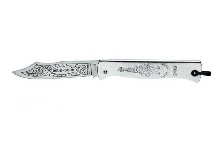 Couteau pliant Douk-Douk 815GM lame acier carbone manche métal 11cm