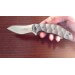 Couteau pliant Anso FOX Fx.302 manche titanium ondulé 