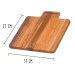 Planche à découper Teak Haus Marine Collection en Teck écologique 31x27cm