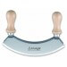 Hachoir berçoir triangle, double lame 23cm manche en hêtre