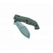 Couteau pliant FOX MILITARY Meskwaki tracker manche 17cm micarta vert + étui