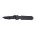 Couteau pliant FOX1446 Predator 2F manche 12cm forprène noir