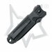 Couteau pliant FOX1446 Predator 2F manche 12cm forprène noir