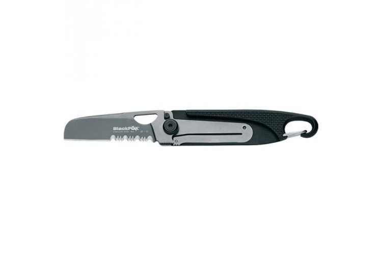 Couteau pliant Black FOX BF.81 manche 10.5 cm Zytel noir
