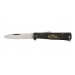 Couteau pliant OTTER Mercator lame acier inox manche métal noir 11cm