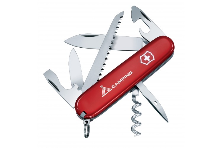 Couteau suisse Victorinox Camper Logo rouge 91mm 13 fonctions