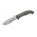 Couteau pliant FOX MILITARY FX.500 Meskwaki tracker manche micarta vert 17cm  + étui