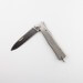 Couteau pliant OTTER Mercator lame acier inox manche métal noir 11cm