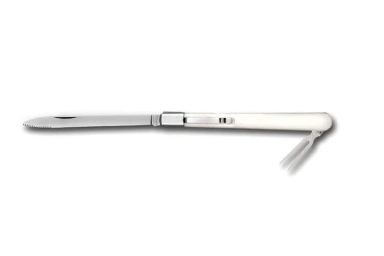 Couteau de dégustation Bargoin pliant pour fromages lame 11cm inox