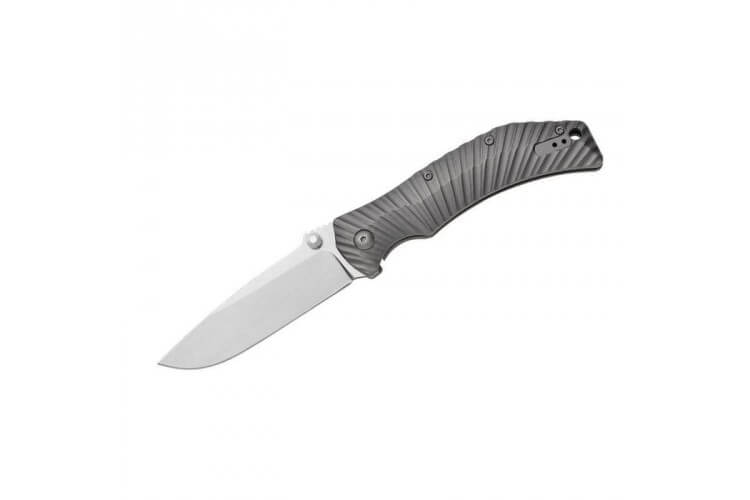 Couteau pliant FOX Military "Extreme élite" FX.121TI manche titanium 11 cm