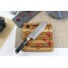 Couteau santoku japonais Satake Helios 17cm damas 69 couches