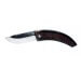 Couteau pliant Lo Pastre carbone semi-brut manche corne de bélier 12cm