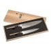 Coffret 2 couteaux de cuisine damassés Shun Premier Tim Mälzer Universel + Chef