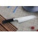 Couteau Santoku japonais KAI Wasabi Black lame 16.5cm
