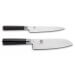 Coffret 2 couteaux japonais Kai Shun Classic Damas + bloc en hêtre