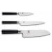 Coffret 3 couteaux japonais Kai Shun Classic Damas + bloc en hêtre offert