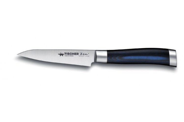 Couteau d'office 10cm professionnel Fischer ZEN extr&ecirc;me duret&eacute;