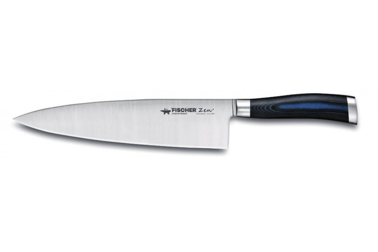 Couteau de chef 25cm professionnel Fischer ZEN extr&ecirc;me duret&eacute;