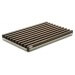 Planche à découper Wusthof en hêtre rainuré avec plateau inox - 40 x 25 x 3 cm