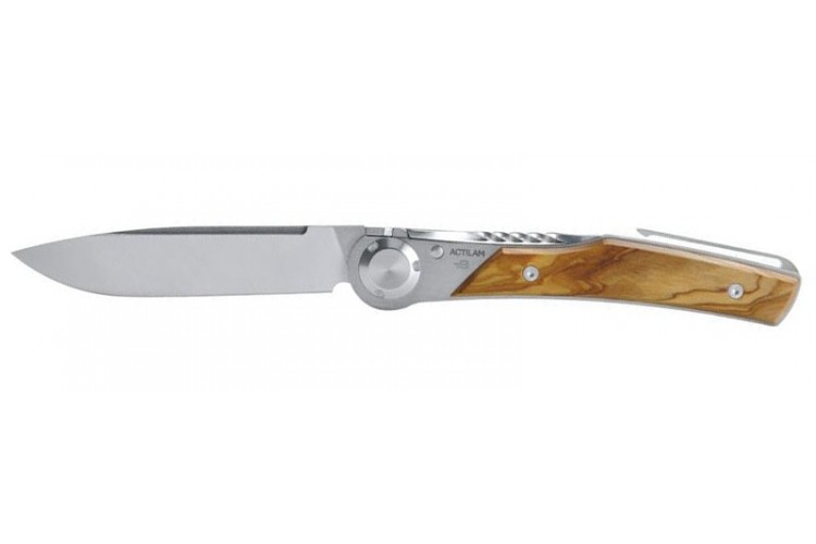 Couteau pliant Actilam T3 lame forg&eacute;e manche fibre de carbone 11cm