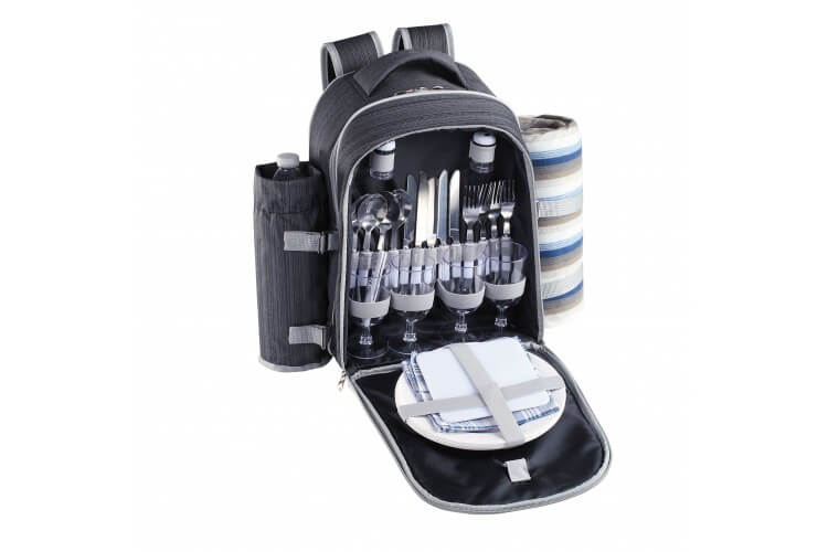 Sac à dos isotherme Be Nomad pique nique 4 personnes avec plaid