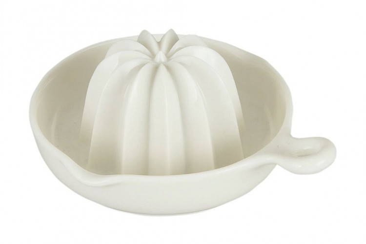 Presse pamplemousse Kai en porcelaine blanche
