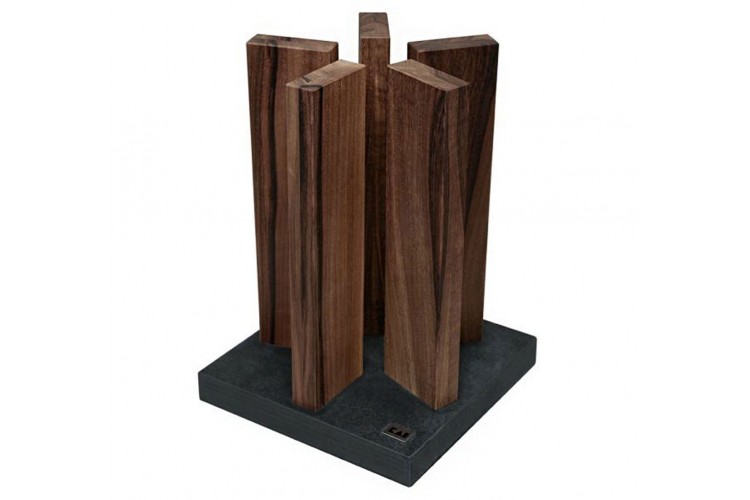 Bloc cuisine KAI Stonehenge aimant&eacute; en noyer et granite - 10 places