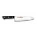 Couteau santoku japonais Masahiro BWH 17.5cm acier MBS-26 manche Pakkawood
