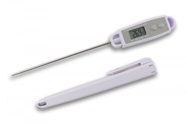 Thermom&egrave;tre sonde digital &eacute;tanche -50 +200&deg;C Alla France