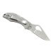Couteau pliant Spyderco BYRD Robin 2 tout inox 8.5cm
