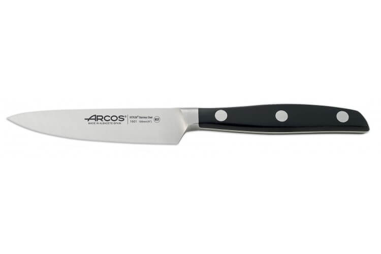 Couteau d'office forgé Arcos Manhattan 10cm tranchant extrême