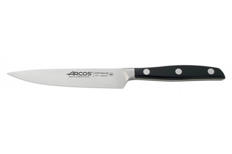 Couteau universel forgé Arcos Manhattan 13cm tranchant extrême