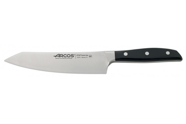 Couteau Rocking Santoku Arcos Manhattan 19cm tranchant extr&ecirc;me