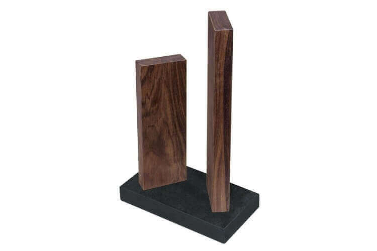 Bloc cuisine KAI Stonehenge aimanté en noyer et granite - 4 places
