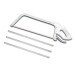 Scie de boucher américaine Bargoin acier inox lame 45 cm + 2 lames de rechange