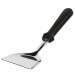 Spatule spécial plancha inox rigide biseauté