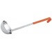 Louche professionnelle Matfer 23,7cl acier inox monobloc 106mm manche orange