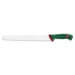 Couteau à jambon professionnel SANELLI Premana lame 32cm manche vert
