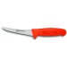Couteau à désosser Bargoin lame courbée 13cm manche rouge