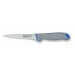 Couteau à désosser lame usée 11cm SANDVIK manche bleu ultra confort 