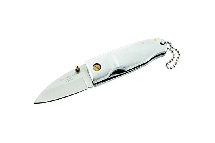 Couteau pliant Herbert 241307 acier manche 7cm avec chaine