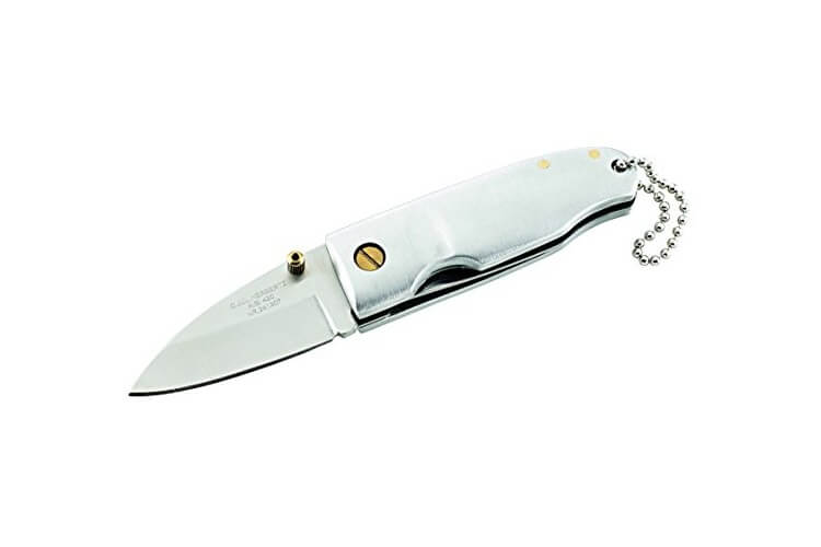 Couteau pliant Herbert 241307 acier manche 7cm avec chaine
