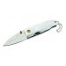 Couteau pliant Herbert 241307 acier manche 7cm avec chaine