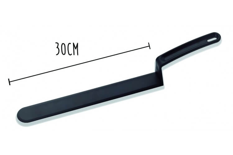 Spatule coudée professionnelle à angle droit MATFER Exoglass® 30cm