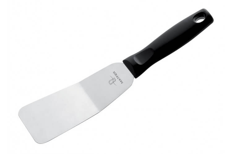 Pelle de cuisine coudée Matfer acier inox souple 15cm
