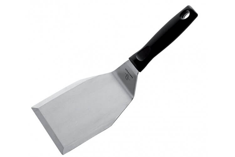 Pelle à hamburger professionnelle Matfer lame épaisse 15cm acier inox