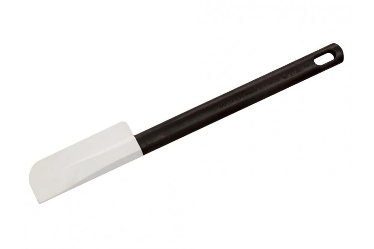 Spatule professionnelle MATFER Elv&eacute;o sp&eacute;ciale pots manche Exoglass&reg;